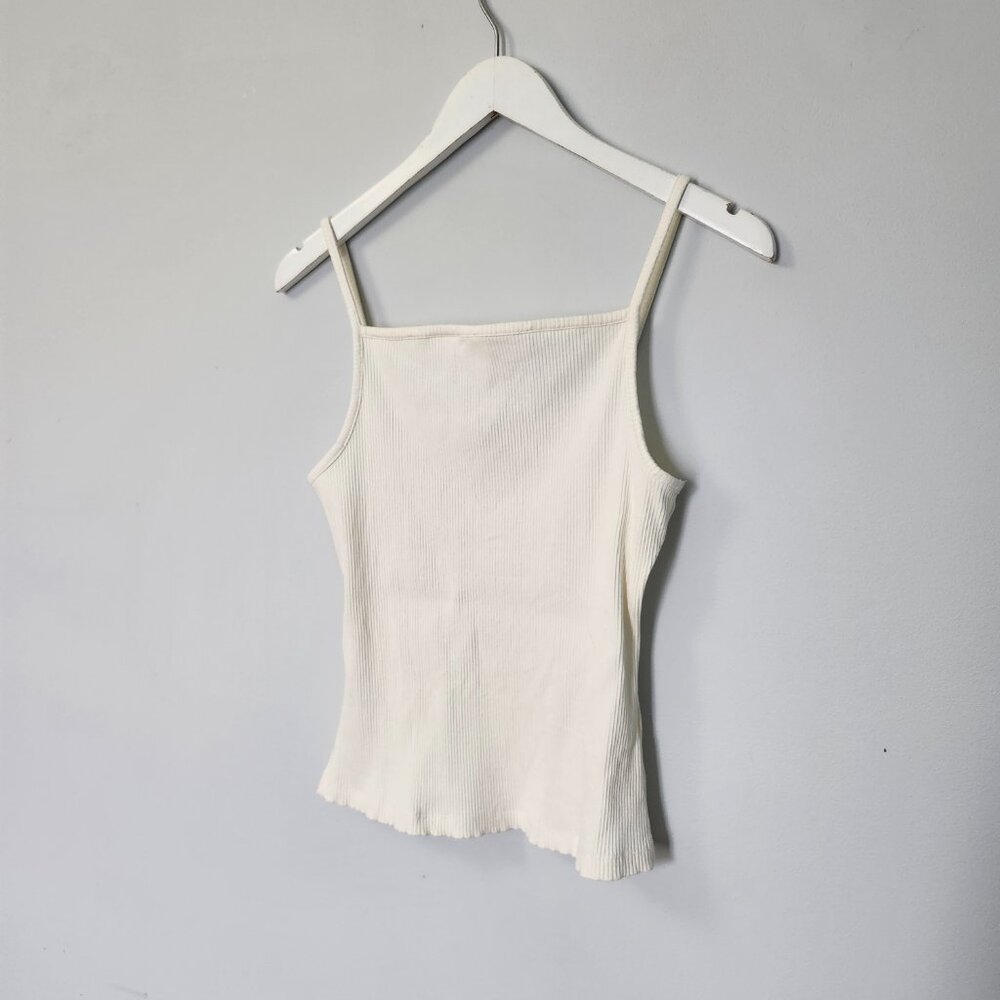 & OTHER STORIES | White Ribbed Tank - Picture 2 of 10